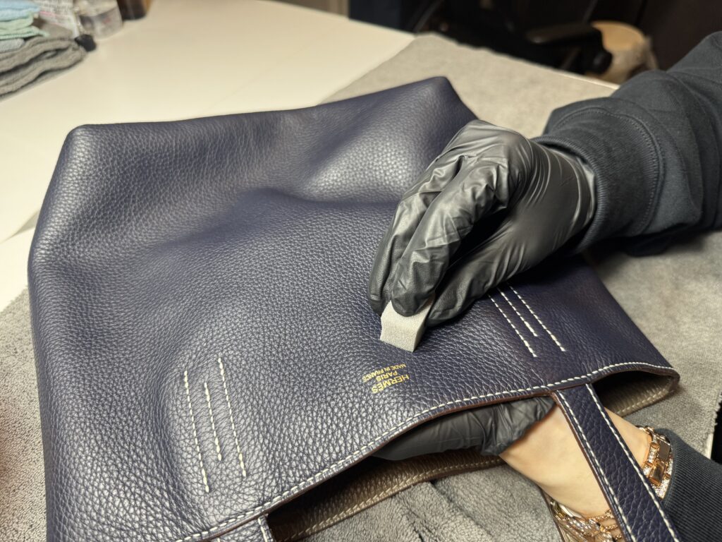 HERMES ドゥブルセンス　バッグコーティング　ミロワールコート　ミロワールコート千葉店