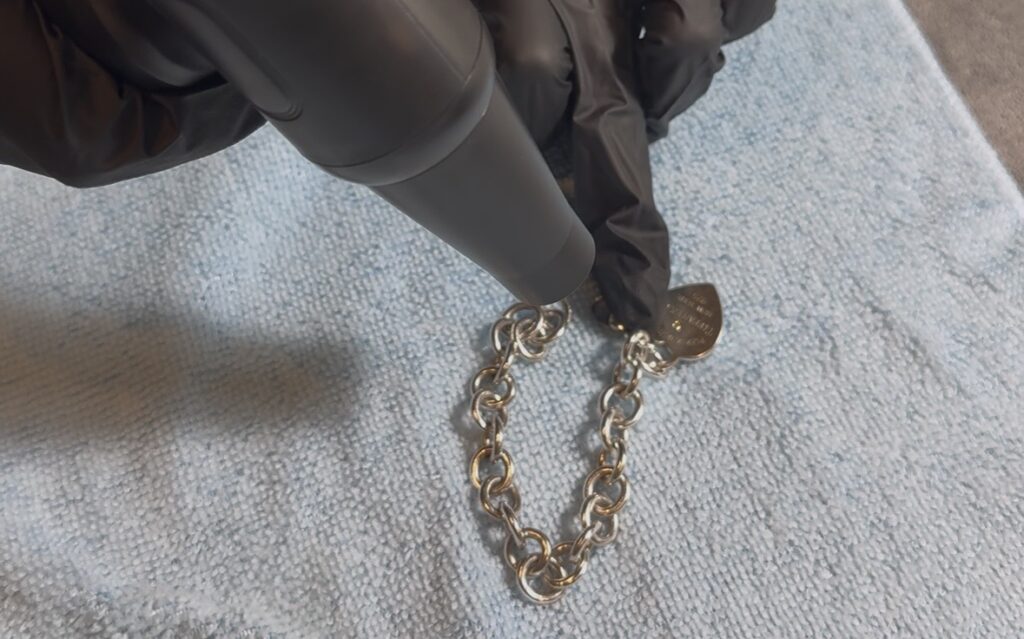Tiffany ブレスレット　リターントゥハートタグブレスレット　コーティング　アクセサリーコーティング　ミロワールコート　ミロワルコート千葉