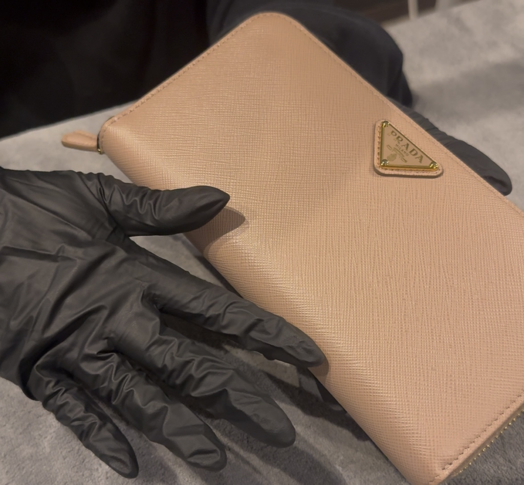 PRADA プラダ財布　財布コーティング　コーティング　ミロワールコート千葉店　ミロワールコート